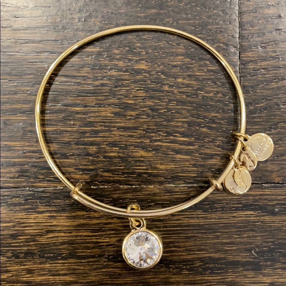 Alex and Ani April Birthstone Bracelet Bangle